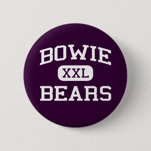 Bowie - Bears - Bowie High School - El Paso Texas 6 Cm Round Badge