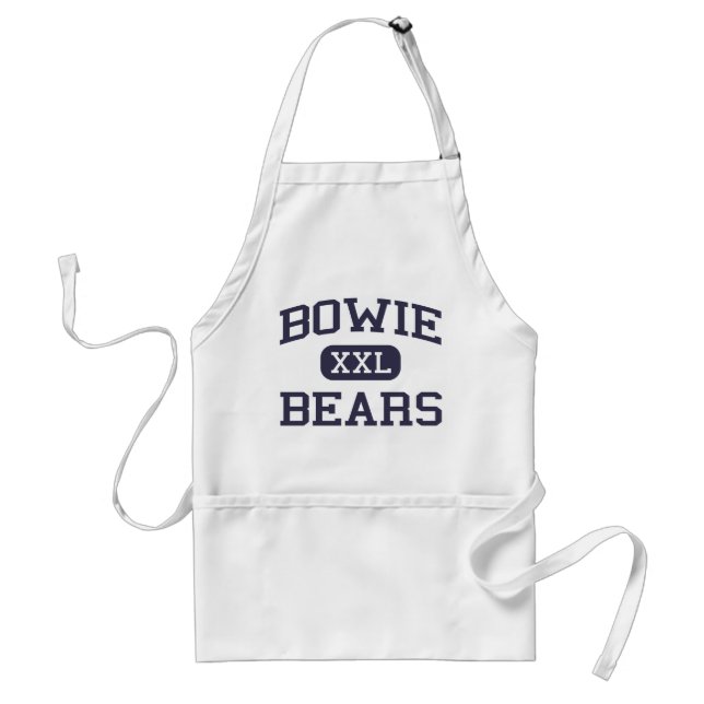 Bowie - Bears - Bowie High School - El Paso Texas Standard Apron (Front)