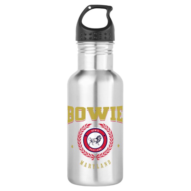 Bowie Maryland 710 Ml Water Bottle (Front)