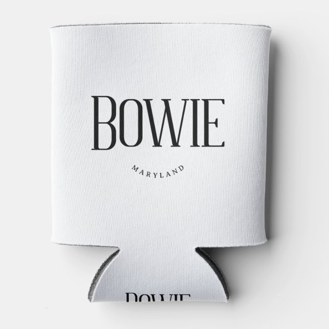 Bowie MD Can Cooler (Front)