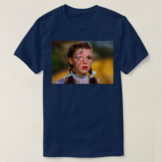 Bowie The Wizard Of Oz T-Shirt (Design Front)