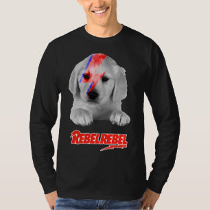 Bowie Ziggy Labrador Retriever Animal Rebel T-Shirt