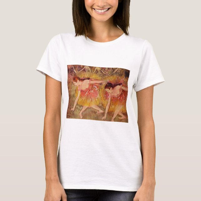 Bowing Dancers - Edgar Degas - 1885 T-Shirt (Front)