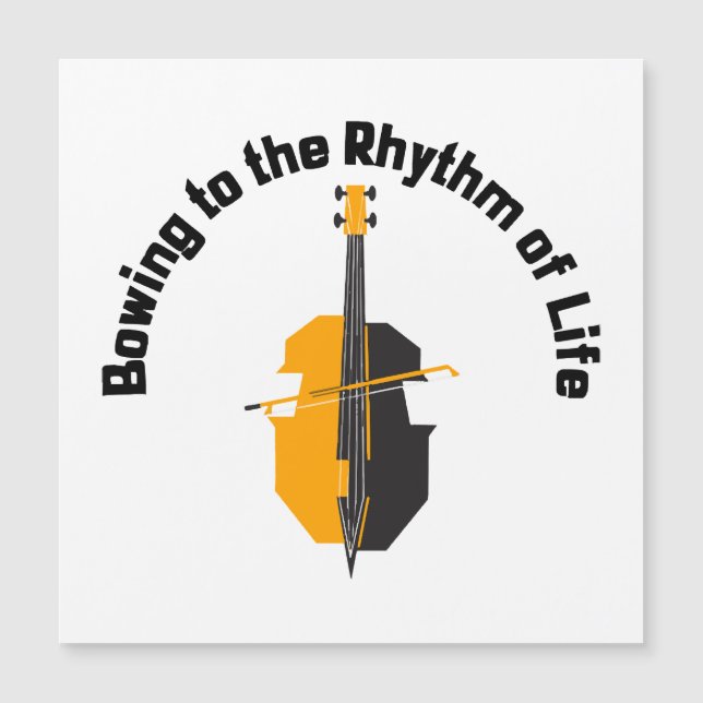 Bowing to the Rhythm of Life Cello (Front)