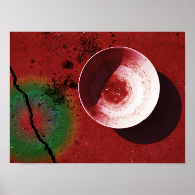 Bowl and Crack Poster (Front)