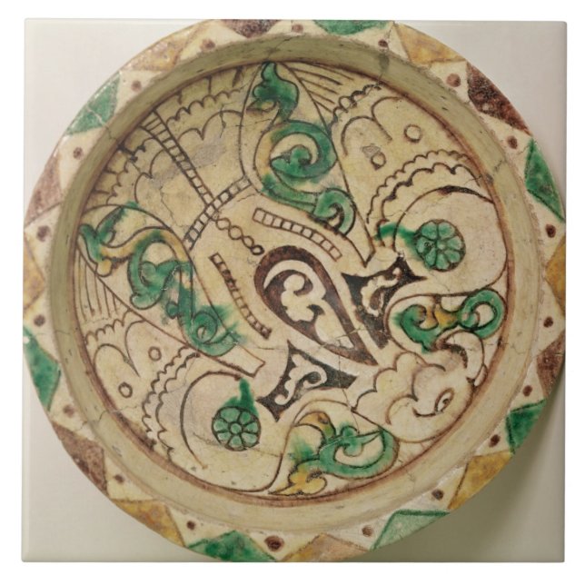 Bowl (earthenware) tile (Front)