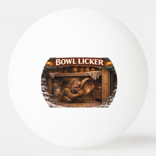 Bowl Licker Icelandic Yule Lad Ping Pong Ball