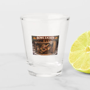 Bowl Licker Icelandic Yule Lad Shot Glass