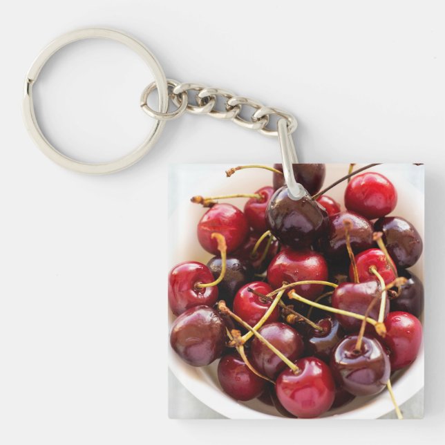 bowl of Cherries Key Ring (Front)