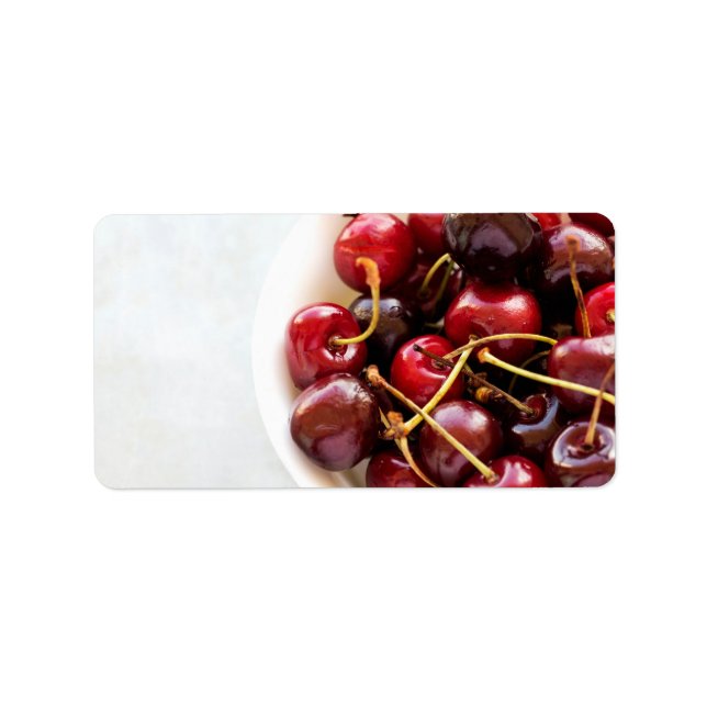 bowl of Cherries Label (Front)
