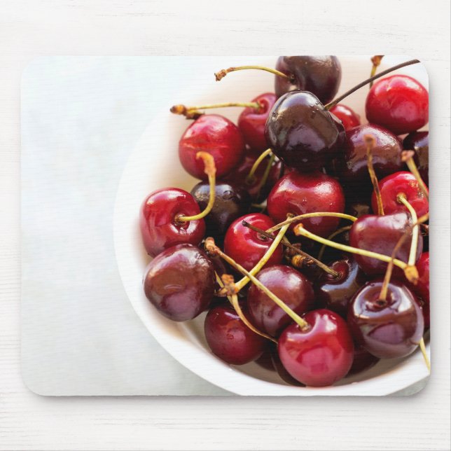 bowl of Cherries Mouse Pad (Front)