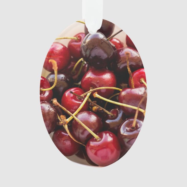 bowl of Cherries Ornament (Front)