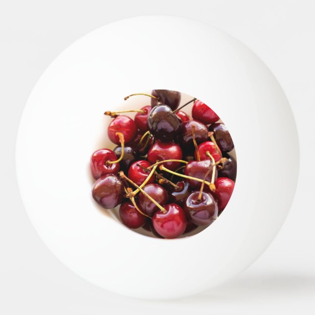 bowl of Cherries Ping Pong Ball (Front)