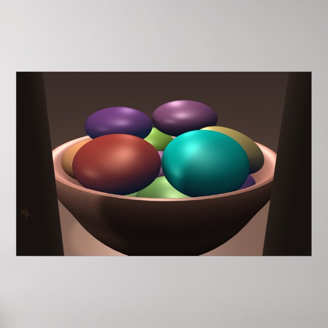 Bowl of Colours Poster (Front)
