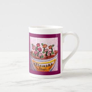 Bowl of Flowers Bone China Mug