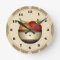 Bowl Of Fruit 2 kitchen clock