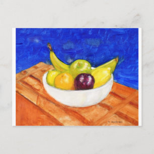 Bowl of Fruit Postcard