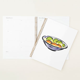 Bowl Of Fruit Spiral Planner