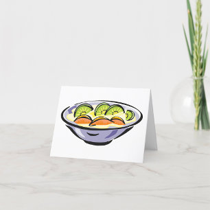 Bowl of Fruit Thank You Card