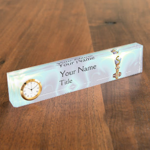 BOWL OF HYGEIA Medicine, Pharmacy,Pharmacist Teal Nameplate