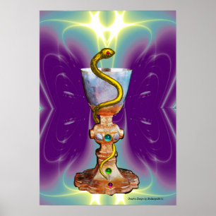 BOWL OF HYGEIA - Medicine, Pharmacy Poster