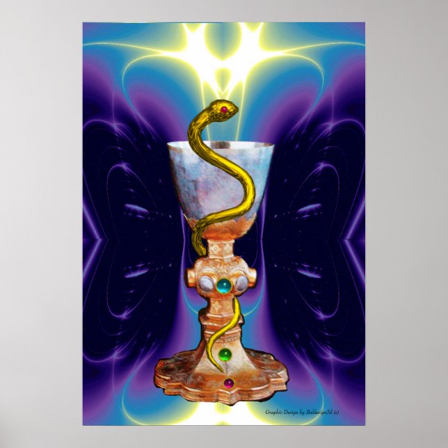 BOWL OF HYGEIA - Medicine, Pharmacy Poster (Front)