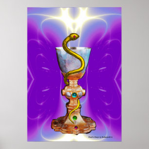 BOWL OF HYGEIA - Medicine, Pharmacy Poster