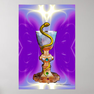 BOWL OF HYGEIA - Medicine, Pharmacy Poster
