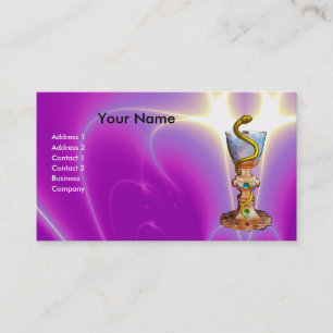 BOWL OF HYGEIA , PHARMACY BUSINESS CARD
