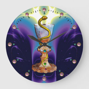 BOWL OF HYGEIA , PHARMACY LARGE CLOCK