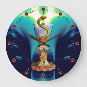 BOWL OF HYGEIA , PHARMACY LARGE CLOCK