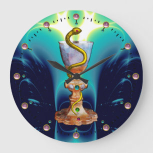 BOWL OF HYGEIA , PHARMACY LARGE CLOCK