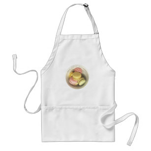 Bowl of Macarons Food Business Patisserie Standard Apron