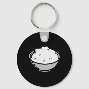 Bowl Of Rice Halloween Costume Easy Asian Costume  Key Ring