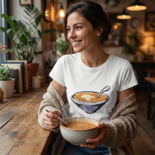 Bowl Of Soup Womens T-Shirt