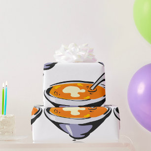 Bowl Of Soup  Wrapping Paper