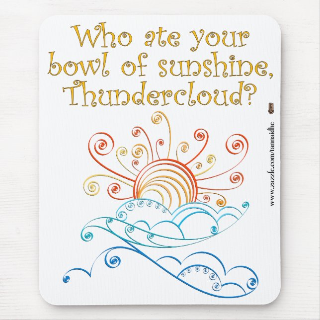 Bowl of Sunshine Mouse Pad (Front)