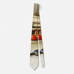Bowl Of Tomatoes On Counter Tie