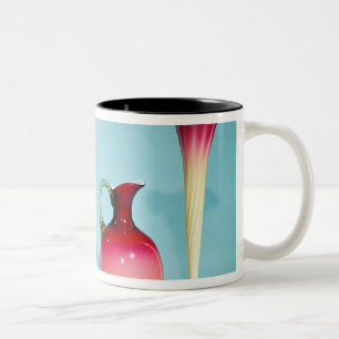 Bowl, Vases and Jug, late 19th century Two-Tone Coffee Mug