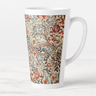 Bowl William Morris floral art design  Latte Mug