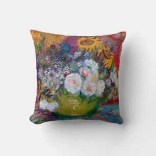 Bowl with Flowers, Van Gogh Cushion