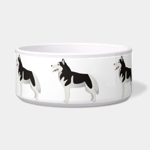 Bowl with Husky