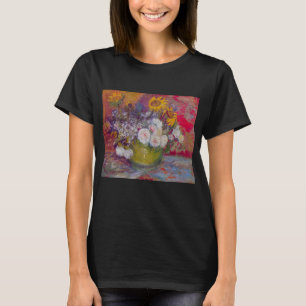 Bowl with Sunflowers and Roses by Vincent van Gogh T-Shirt