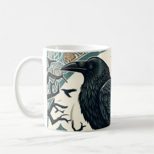 Bowl with the crows of Odin Coffee Mug