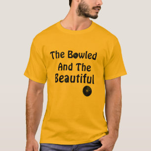 Bowled And Beautiful Lawn Bowls Design, Men Tshirt