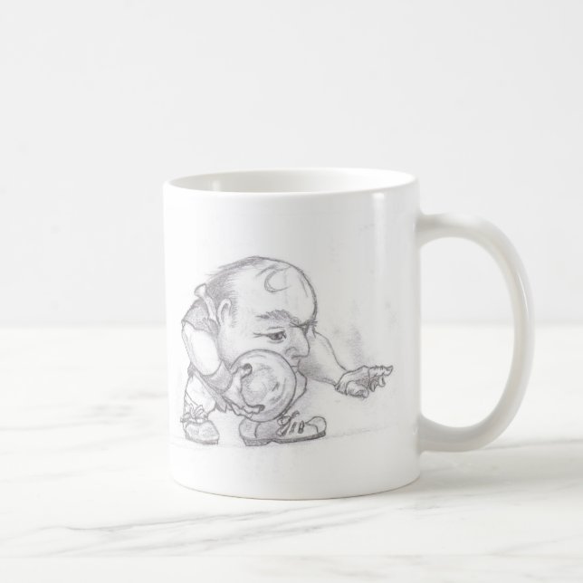 bowler coffee mug (Right)