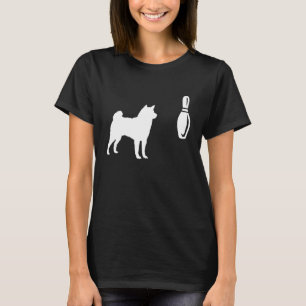 Bowler Dog Pup Owner Bowling Coach Strikeologist D T-Shirt