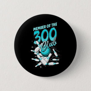 Bowler Knock Down Pins Motif Member Of The 300 Clu