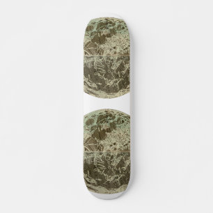 Bowles' Selenography or a Map of the Moon - 1780 Skateboard