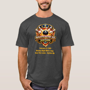 Bowling 300 Game Shirt – Perfect Game Achievement 